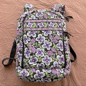 Vera Bradley Plum Petals Backpack